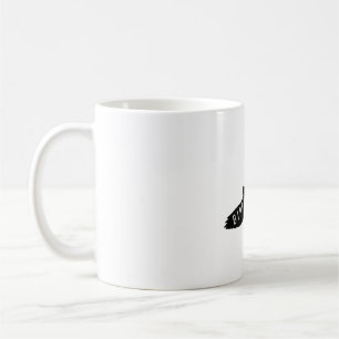 Taza De Café logotipo de arte de ave para observadores de aves