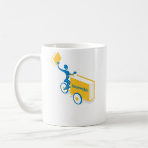 Taza De Café Logotipo de Bookwallah, compartiendo el regalo    
