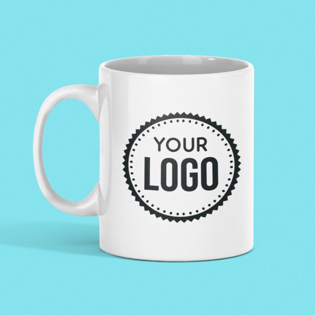 Taza De Café Logotipo de empresa personalizado (Subido por el creador)