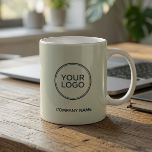 Taza De Café Logotipo de empresa personalizado Negocios Co