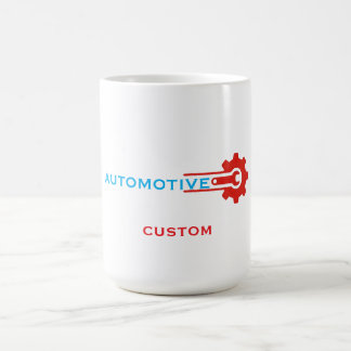 Taza De Café Logotipo de engranaje automotriz
