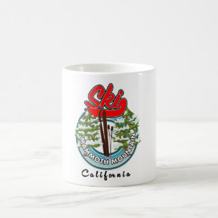 Taza De Café logotipo de esquí de Mammoth Mountain California
