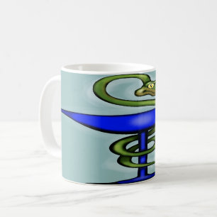 Taza De Café Logotipo de Farmacia Divertida