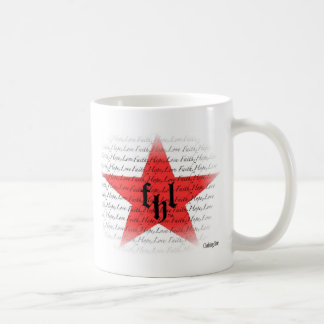 Taza De Café Logotipo de FHL (fe, esperanza y amor) All Star