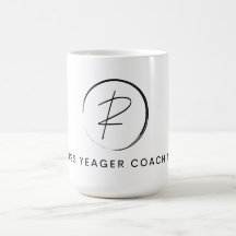 Logotipo de firma de coaching de Russ Yeager