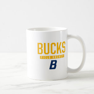 Taza De Café Logotipo de Hockey sobre Césped Buckhorn Bucks Hs