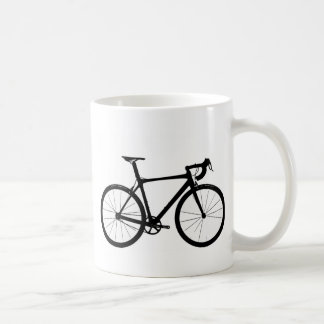 Taza De Café Logotipo de la bici del camino
