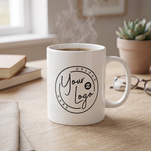 Taza De Café Logotipo de la empresa (Subido por el creador)