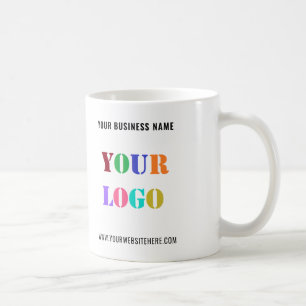Taza De Café Logotipo de la empresa personalizado y envía mensa