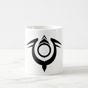 Taza De Café Logotipo de la marca Tribal Dragon Mug