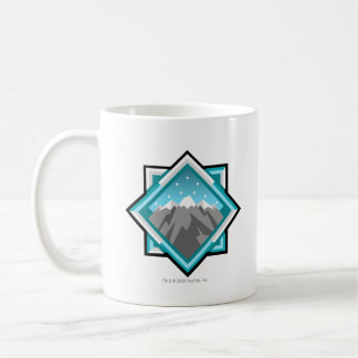 Taza De Café Logotipo de la montaña del terror del equipo