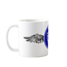 Logotipo de logotipo de gris vintage RCAF 100 Mug