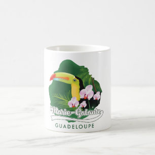 Taza De Café logotipo de Marie Galante Guadalupe