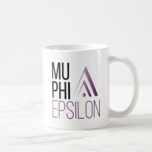 Taza De Café Logotipo de Mu Phi Epsilon