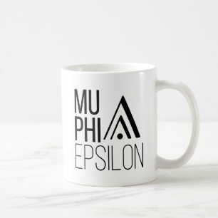 Taza De Café Logotipo de Mu Phi Epsilon