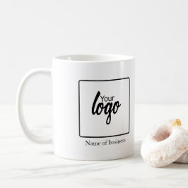 Taza De Café Logotipo de negocio personalizado