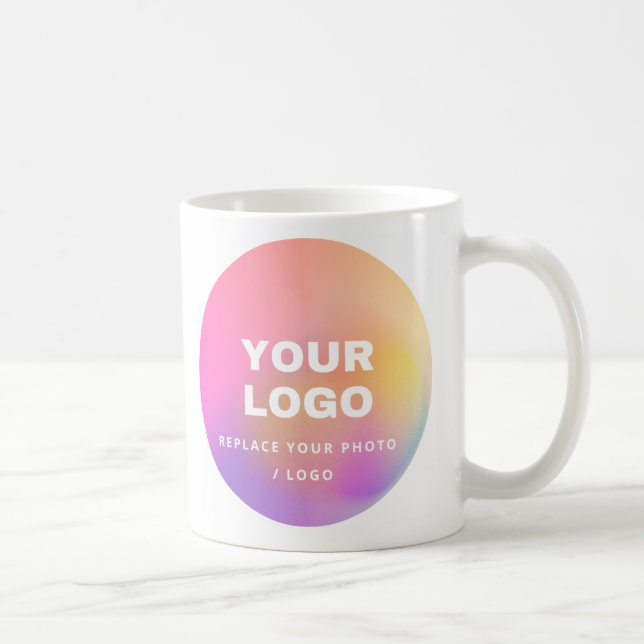 Taza De Café logotipo de negocios de personalizado café mugs (Derecha)