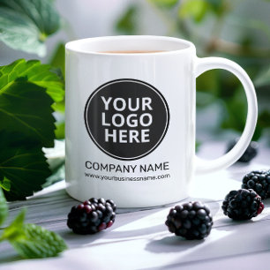 Taza De Café Logotipo de personalizado Marca corporativa person