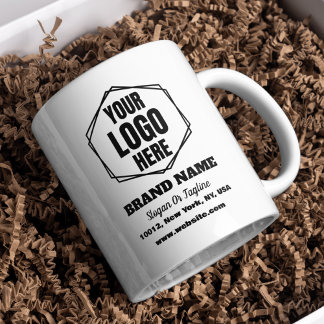 Taza De Café Logotipo de promoción y concienciación sobre la ma