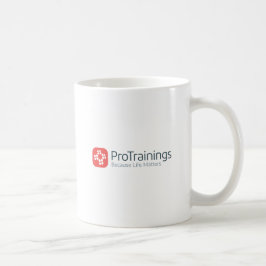 Taza De Café Logotipo de ProTrainings Merch Coffee Mug