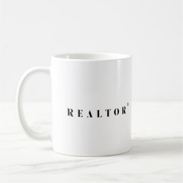 Taza De Café Logotipo de Realtor
