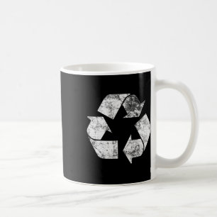 Taza De Café Logotipo de reciclar camiseta Camiseta Tierra Día
