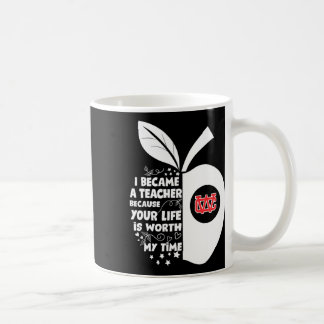 Taza De Café Logotipo de Warren County Pioneers me convertí en 