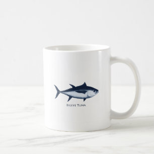 Taza De Café Logotipo del atún de priacántido