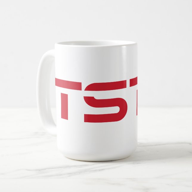 Taza De Café Logotipo del Bloque TSTC (Anverso izquierdo)