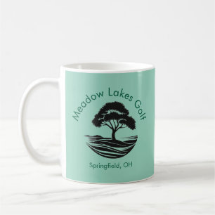 Taza De Café Logotipo del club de golf Mug