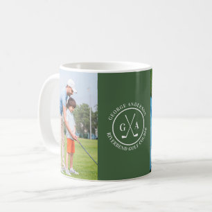 Taza De Café Logotipo del club de golf personalizado Foto perso