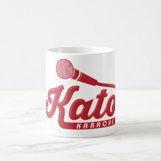 Taza De Café Logotipo del Karaoke de Kato