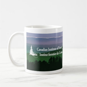 Taza De Café Logotipo del paisaje