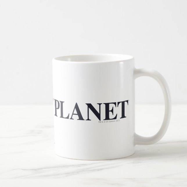 Taza De Café Logotipo del planeta diario (Derecha)