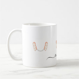 Taza De Café Logotipo Dentist Tooth
