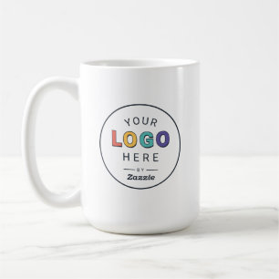 Taza De Café Logotipo Empresarial de Marca Personalizada