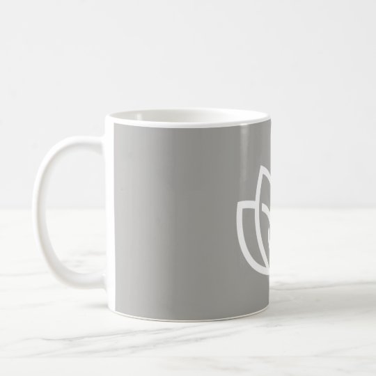 Taza De Café Logotipo externo de la belleza de la paz interna -