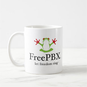 Taza De Café Logotipo FreePBX Mug (clásico)