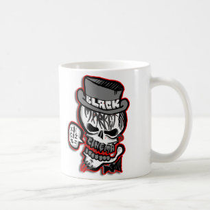 Taza De Café Logotipo gris del cráneo de BMC