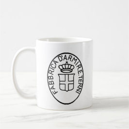 Taza De Café logotipo histórico de la antigua armería italiana