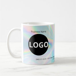 Taza De Café Logotipo holográfico personalizado