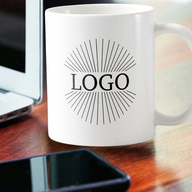 Taza De Café Logotipo mínimo (Minimalistic Logo Coffee Mug)