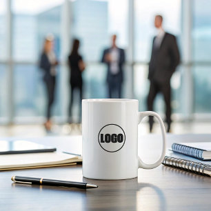 Taza De Café Logotipo mínimo de marca blanca de Keepsake para e