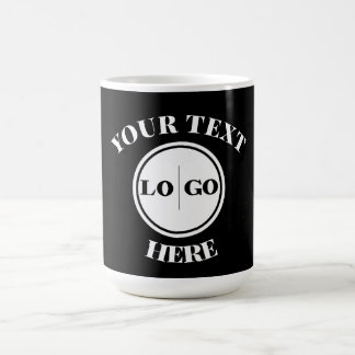 Taza De Café Logotipo moderno y negocio del texto