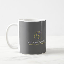 TAZA DE CAFÉ LOGOTIPO MONOGRAM LUMINOSO PARA ELÉCTRICOS