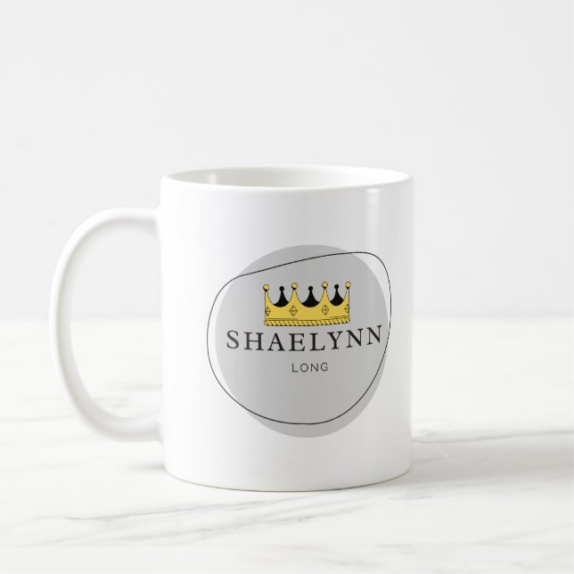 Taza De Café Logotipo Mug (Izquierda)