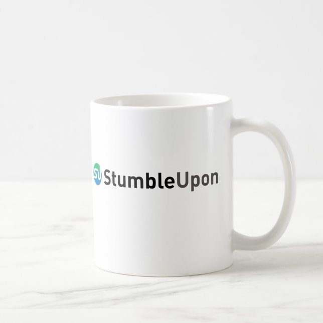 Taza De Café Logotipo oficial de StumbleUpon (Derecha)