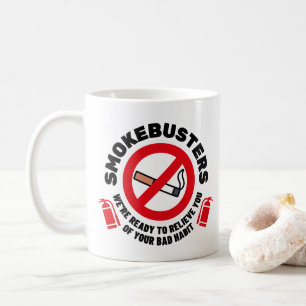 Taza De Café Logotipo para no fumadores