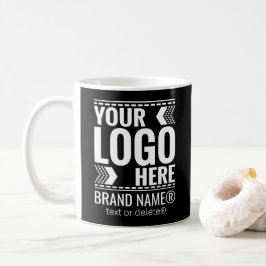Taza De Café Logotipo personalizado, logotipo de empresa o marc
