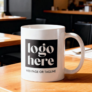 Taza De Café Logotipo personalizado promocional de negocio de m